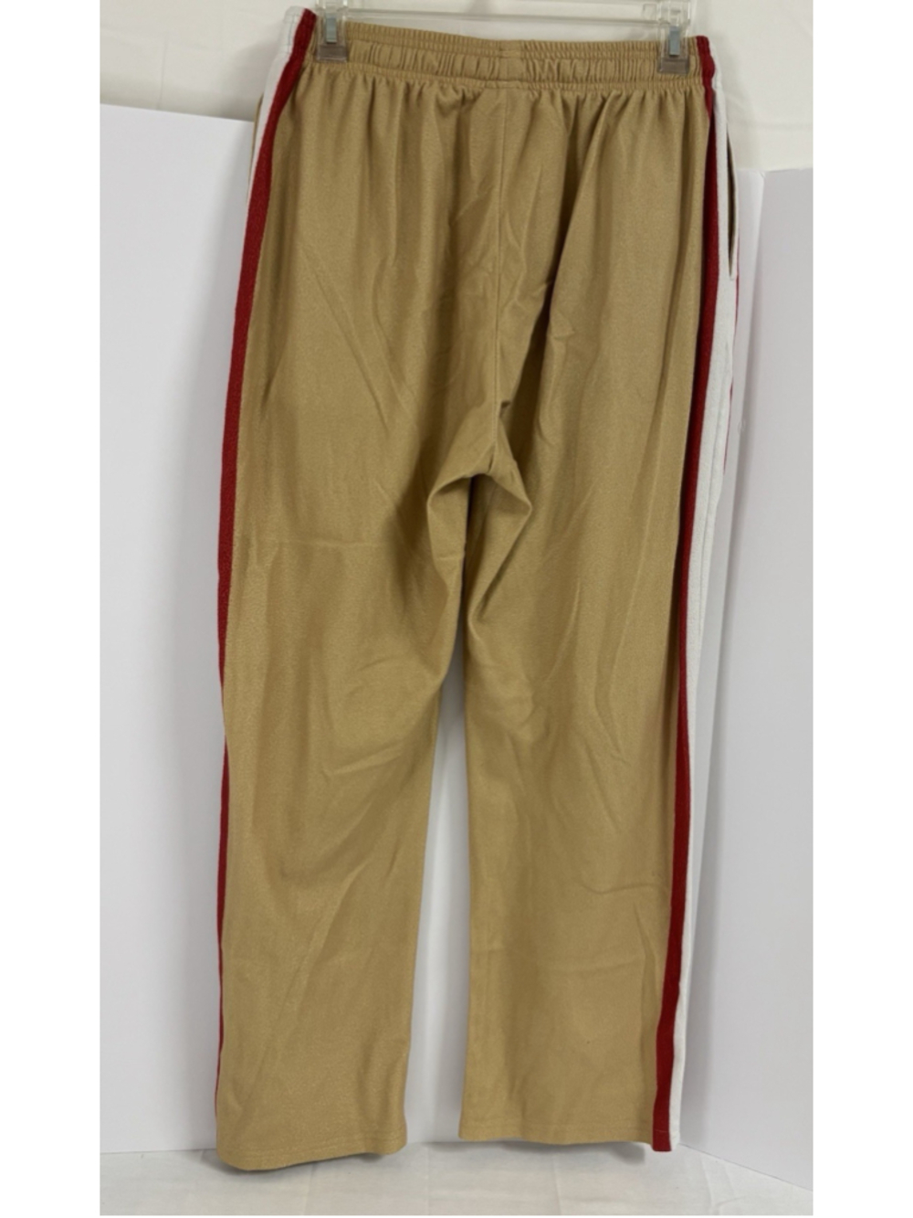 SF 49ers Sweatpants NFL Team Apparel Gold Men's Size M ( 39 In Length )
